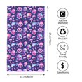 thumbnail image 2 of KLL Skull rainbow color Ultra Absorbent & Soft Hand Towels for Bath, Hand, Face, Gym and Spa-27.5x16in, 2 of 7