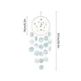 thumbnail image 3 of Wooowa Dreamcatcher with Sea Salt Shells - Bohemian Wind Chime, Unique Home & Patio Decor Accessory, 3 of 6