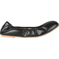 thumbnail image 2 of Women's Journee Collection Lindy2 Ballet Flat Black Faux Leather 10 M, 2 of 5