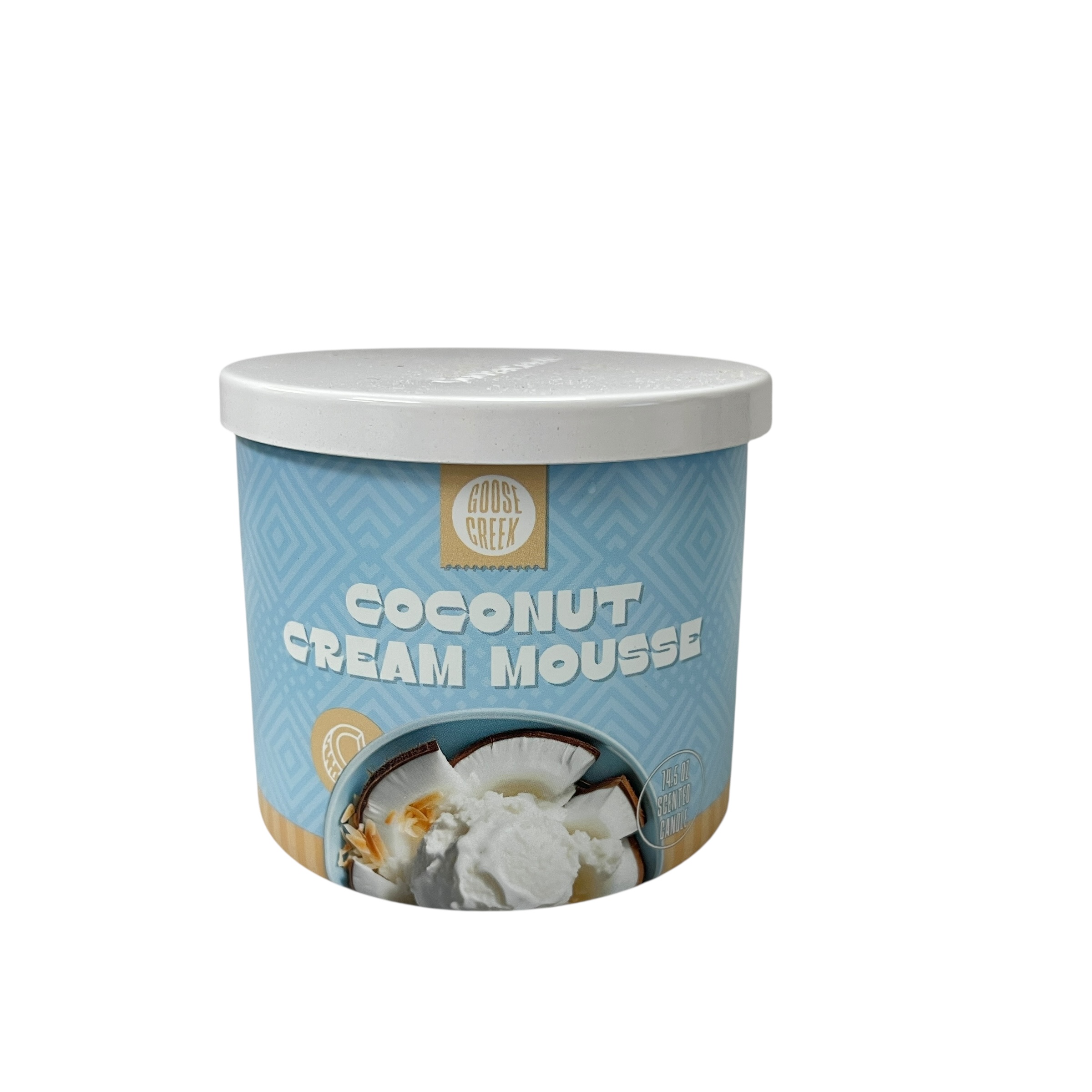 Goose Creek Coconut Cream Mousse 3 Wick Candle 14.5 oz