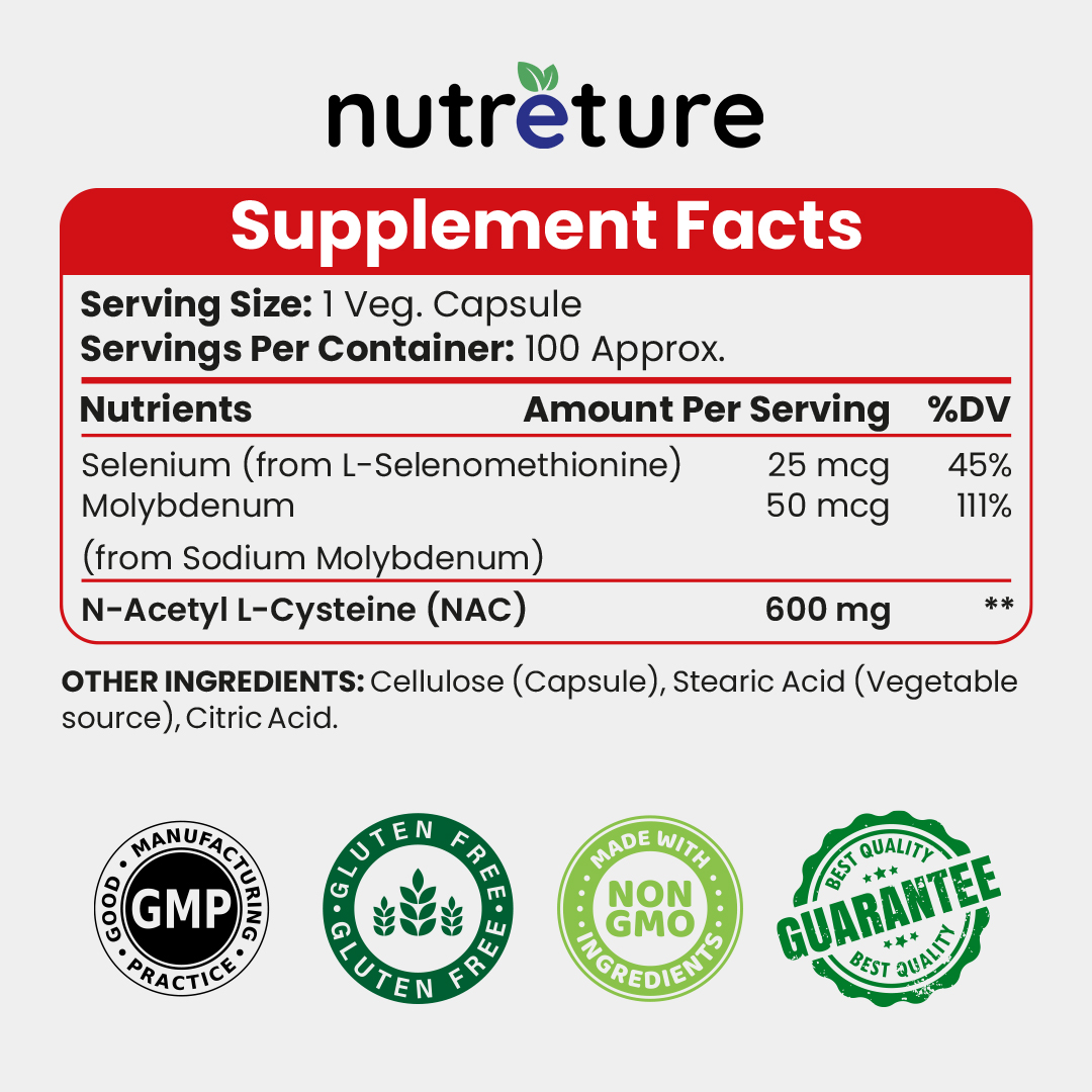 NUTRETURE nac Supplement nAcetyl cysteine Liver Nepal Ubuy