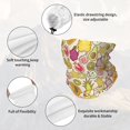 thumbnail image 3 of Neck Gaiter Face Cover Scarf, cute fruits Soft Face Sun Mask Cover Scarf Headband Cooling Sweat Absorbing Bandanas Hiking Cycling Running, 3 of 7