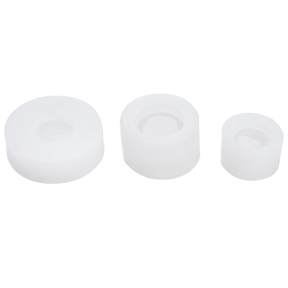 ResinPro 3Pcs/Set Tiny Size Bowl & Dish Silicone Resin Molds Handmade Epoxy Resin Casting DIY Container Jewelry Pendant Mold Crystal Glue Works Art Making