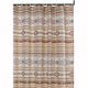 thumbnail image 2 of Cortina de ducha de poliéster con patrón tradicional de Kilim Benzara Inc multicolor, 2 of 2
