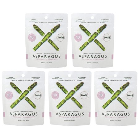 Marinated Snack Gluten Non-GMO 1.34 oz Each Asparagus (5-Pack)