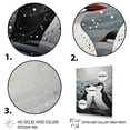 thumbnail image 3 of Designart "Beach Seagulls Haven Painting I" Nautical & Beach Floater Framed Wall Art Print, 3 of 7