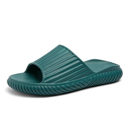 

Lopsie men s flip flops ultra soft ultra light green sandals US size 8