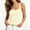 Beige, variant on Women Sleeveless Crew Neck Backless Going Out Crop Top Y2K Strappy Ruched Tank Top Summer Tight Slim Fit Cute Tops Gray