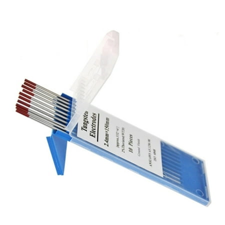 

SENRISE 10Pcs/Pack Tig Welding Tungsten Rod Electrodes 2% Lanthanated 5 Choice