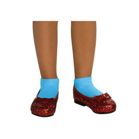 CHILD DELUXE DOROTHY WIZARD OF OZ RUBY RED GLITTER