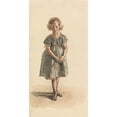 thumbnail image 3 of William Henry Hunt 11x18 Black Modern Framed Museum Art Print Titled - Young Girl Standing Barefoot (ca. 1820), 3 of 5