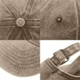 thumbnail image 5 of Alphabet Embroidery Solid Color Duck Hat Trend Personality Outdoor Print Breathable Mesh Hat, 5 of 5