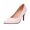 Pink, variant on Vedolay Pumps For Men Womens Office Slip On Block Solid Pointed Toe Casual Low Heel Pumps Shoes,Pink 8