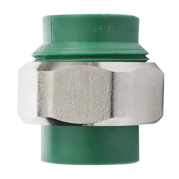 tuerca unión 2.5 x 2.5 cm verde tuboplus