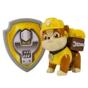 Paw Patrol Action Pack Pup & Badge, Rubble