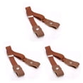 thumbnail image 1 of Qarigey Cinturón sin hebilla Longitud ajustable Elástico Estiramiento Faux Leather Closet Suministros Correas de cincha para niños Niñas marrón Type1 NO1 Qarigey  CBP216347, 1 of 6
