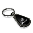 thumbnail image 2 of iPick Image for Buick Black Dome Gunmetal Black Metal Teardrop Key Chain, Official Licensed, 2 of 7