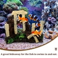 thumbnail image 5 of Niceauty Fish Tank Ornament Multicolor Roman Column Aquarium Hiding Cave Decor Accessory, 5 of 5