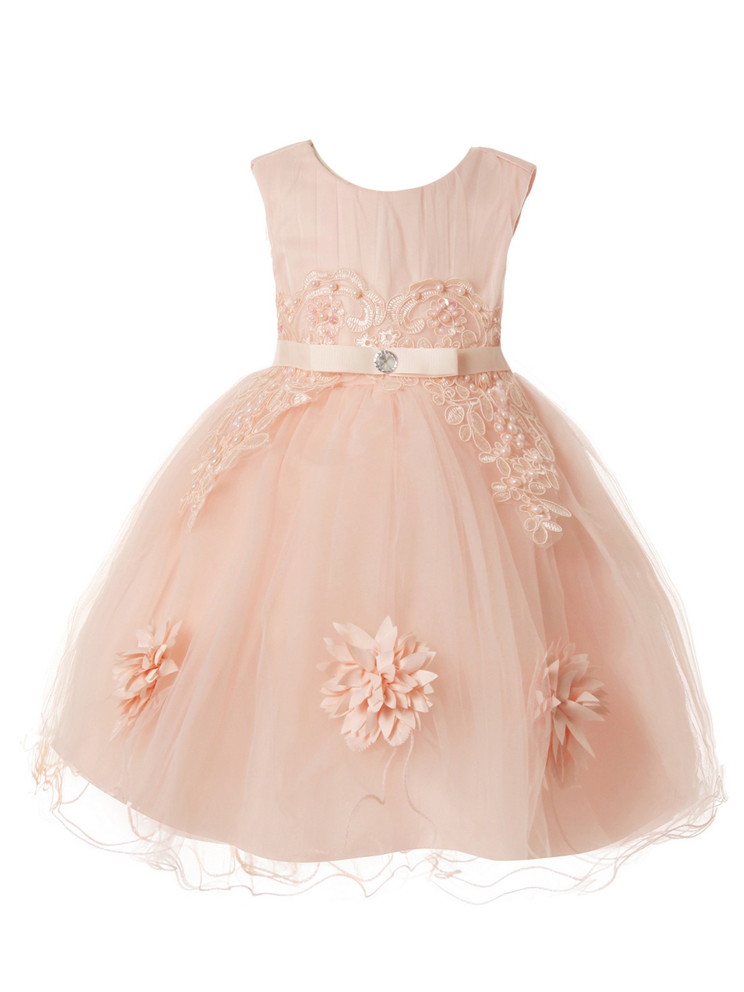 blush infant dress