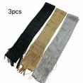 thumbnail image 4 of Zeblioso Women Fashion Lightweight Glitter Scarf for Evening Party 3 pieces, 4 of 6