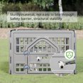 thumbnail image 7 of Bifanuo Plastic Dog Playpen, 4 Panels Pet Fence for Indoor and Outdoor, Exercise Fence for Small Dogs, 7 of 7