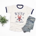 thumbnail image 4 of Maine New England - Women's Ringer Tee, 4 of 8