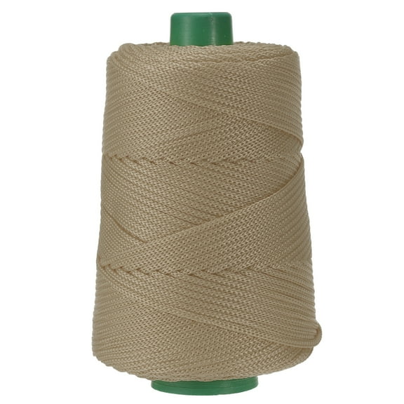 Uxcell Polyester Macrame Cord, 3mm x 219 Yards Polypropylene Cords for DIY Crafts - (Dark Beige)