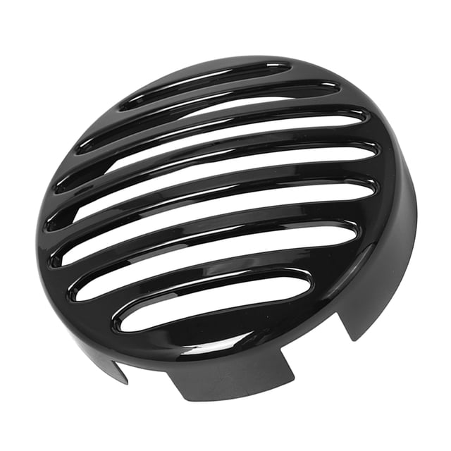 Cubierta de la parrilla del faro Sunnimix para motocicleta redonda de aleación de aluminio