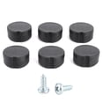 thumbnail image 1 of Aramox Tapas de umbral 6 piezas 66788900 Tapas de umbral de ABS Cubiertas Piezas de accesorios de automóvil negras aptas para Transporter Kombi T5 T51 T6 Negro ANGGREK Otros, 1 of 8