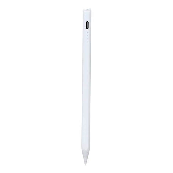Arsvita White Type-C Fast Charging Stylus Pen, Magnetic Attachment Touch Screen Pencil for iPad Samsung Galaxy Tab, iOS Android Windows Devices