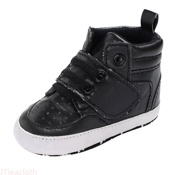 JTieacloth Spring And Summer Children Baby Toddler Shoes Boys And Girls Floor Sports Shoes Flat Bottom Breathable Light High Top Solid Color Sneakers Shoes,Sizes 4 Toddler