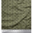 thumbnail image 1 of Soimoi Poly Georgette Fabric Artistic Floral Print Sewing Fabric Yard 42 Inch Wide, 1 of 3