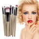 thumbnail image 2 of Juego de brochas de maquillaje para sombras de ojos de 15 uds (marrón negro) Ehuebsd Cuidado Belleza, 2 of 7