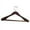 multicolour, variant on Wide Shoulder Wooden Hangers, Suit Hangers with Non Slip Pants Bar,High-Grade Wide Shoulder Wooden Coat Hangers - Solid Wood Suit Hanger