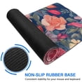 thumbnail image 6 of Long Mouse Pads for Desk,Pioneer Flower Floral Print Pattern Desk Mats on Top Of Desks, Desk Mouse Pad Extra Large with 3mm Non-Slip Base and Stitched Edge for Gaming,Office,Work,Home 31.5"x11.8", 6 of 6