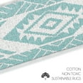 thumbnail image 5 of SussexHome Memorial Design 9" X 28" Stair Treads - 70 % Cotton Anti-Slip Carpet Strips for Indoor Stairs-Easy to Install Stair Treads with Double Adhesive Tape-Safe, Extra-Grip, 4-Pack-Teal, 5 of 9