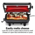 thumbnail image 5 of Panini Press & Gourmet Sandwich Maker 25462Z: Nonstick Grill, 1400W, Metal, Hand Wash, 5 of 7