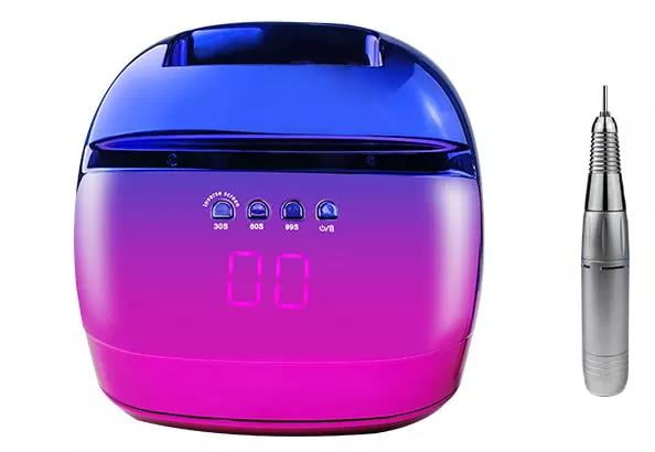 Custom Logo Wireless Cordless Quick Dry Rechargeable Led Uv Nail Lamp For Gel Nails