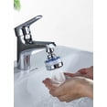 thumbnail image 3 of Grifo de ahorro de agua, caño a prueba de salpicaduras, filtro de agua para grifo de cocina, extensión extendida, ducha JM, 3 of 4