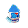 New Orleans Famous Sno-Balls To Go! BLUE COTTON CANDY 16 OZ PINT SNO-BALL