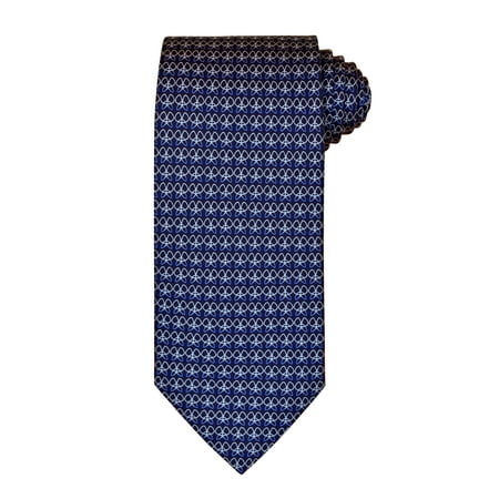 Butterfly Silk Tie - Salvatore Ferragamo Blue Butterfly Silk Neck Tie