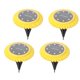 thumbnail image 1 of Lámpara De Suelo De Flores Alimentada Por Energía Solar 8 Led 600Mah Iluminación Suave Ip65 Impermeable Paisaje Farola Para Jardín Césped Pasarela 4 Uds Noticed HA026356-02, 1 of 7
