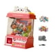 thumbnail image 1 of Juego de mesa Claw Machine, máquina de juego Claw Crane con muñecos de peluche, desafío divertido Rosa, 1 of 9