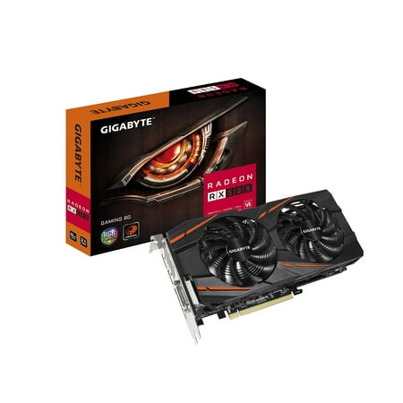 Gigabyte Video Card GV-RX580GAMING-8GD Radeon RX 580 Gaming 8GB Graphics