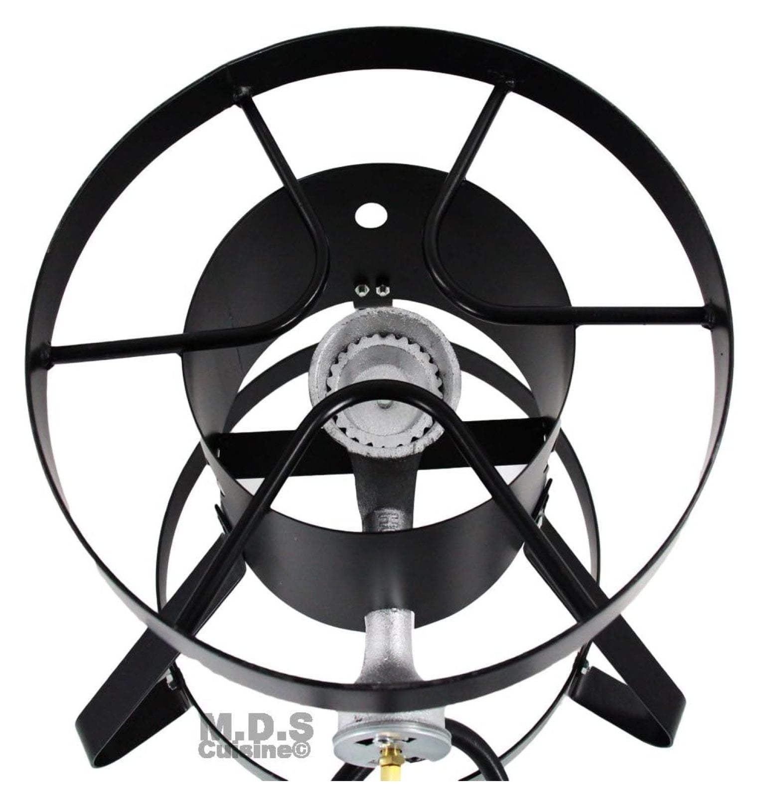 High Pressure Burner Outdoors Cooking Gas Single Propane Stove Camping Quemador w/ Hose & Regulator