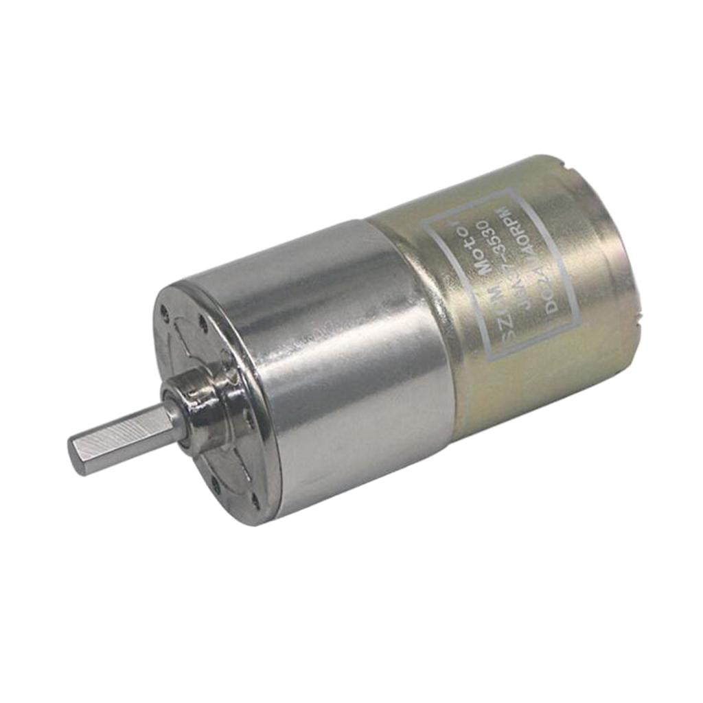 JGB37-3530 DC12V 24V Full Metal Turbo Worm Reduction Gear Motor with GearBox 