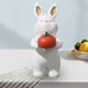 thumbnail image 3 of Escultura de animal para tarta de Año Nuevo chino, bonita decoración, regalo de escritorio Conejo, 3 of 6