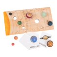 thumbnail image 1 of Rompecabezas de planetas de madera Montessori, rompecabezas educativo para edades tempranas, juguete de ciencia, bloques de juguete, rompecabezas para CUTICAT Rompecabezas Montessori, 1 of 8