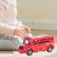 thumbnail image 6 of Kokiya Bus Toy Children Car Toy Inertia Car Vehicles, Pull Back Car for Kids Boys Girls Red, 6 of 9