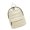 Khaki, variant on Modern Shining Metallic Quilted Puffer Backpack for Women Large Capacity Nylons Padded Travel School Bag with Zippered